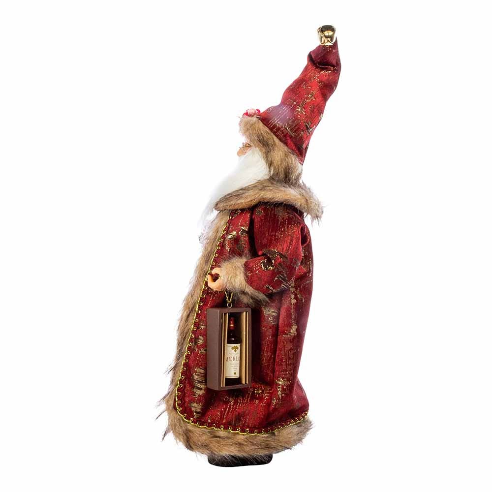 Kurt Adler 17-Inch Kringle Klaus Wine Santa